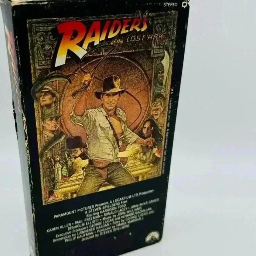 Indiana Jones and The Temple of Doom VHS Tape Movie